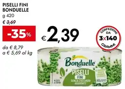 Bennet Piselli fini BONDUELLE offerta