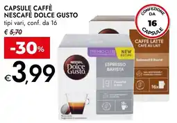 Bennet Capsule caffè NESCAFÉ DOLCE GUSTO offerta