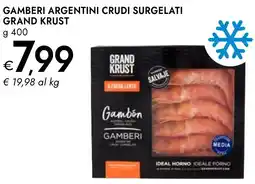 Bennet Gamberi argentini crudi surgelati GRAND KRUST offerta