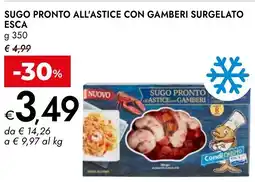 Bennet Sugo pronto all'astice con gamberi surgelato ESCA offerta