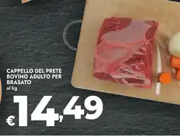 Bennet Cappello del prete bovino adulto per brasato offerta