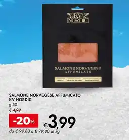 Bennet Salmone norvegese affumicato KV NORDIC offerta