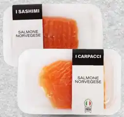 Bennet Sashimi o carpaccio di salmone offerta