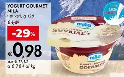 Bennet Yogurt gourmet MILA offerta