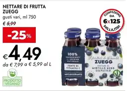 Bennet Nettare di frutta ZUEGG offerta