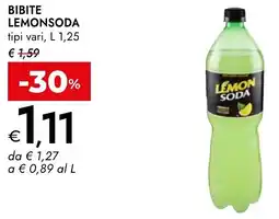 Bennet Bibite LEMONSODA offerta