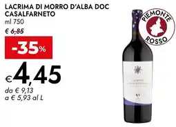 Bennet Lacrima di morro d'alba doc CASALFARNETO offerta