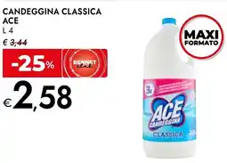 Bennet Candeggina classica ACE offerta