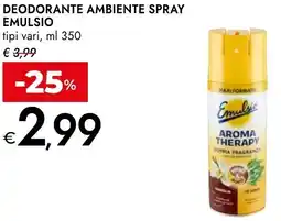 Bennet Deodorante ambiente spray EMULSIO offerta