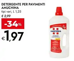 Bennet Detergente per pavimenti AMUCHINA offerta