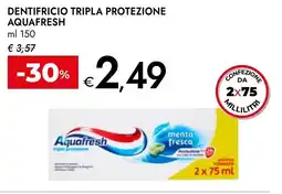 Bennet Dentifricio tripla protezione AQUAFRESH offerta