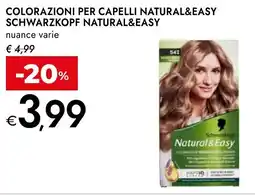 Bennet Colorazioni per capelli NATURAL&EASY offerta