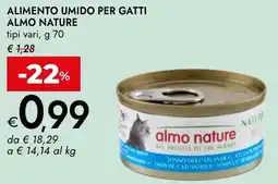 Bennet Alimento umido per gatti ALMO NATURE offerta