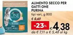 Bennet Alimento secco per gatti one PURINA offerta