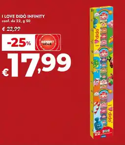 Bennet I love didò infinity offerta