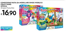 Bennet Confezione pasta da modellare dinos world o crazy hairs MITAMA offerta