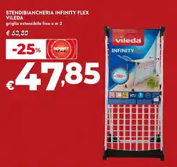 Bennet Stendibiancheria infinity flex VILEDA offerta