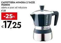 Bennet Caffettiera mymoka 2 tazze PEDRINI offerta
