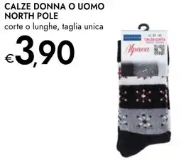 Bennet Calze donna o uomo NORTH POLE offerta