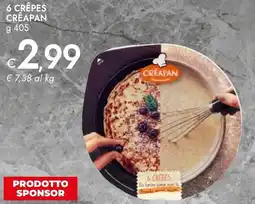 Bennet 6 crêpes CREAPAN offerta