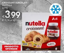Bennet Croissant surgelati NUTELLA offerta