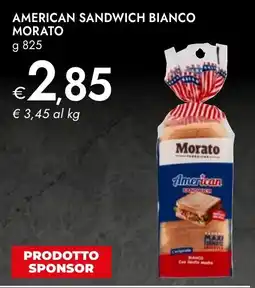 Bennet American sandwich bianco MORATO offerta