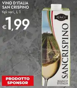 Bennet Vino d'italia SAN CRISPINO offerta