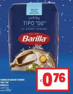 Metro Farina di grano tenero tipo "00" BARILLA offerta