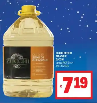 Metro Olio di semi di girasole ZUCCHI offerta