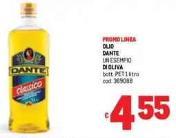 Metro Olio DANTE offerta