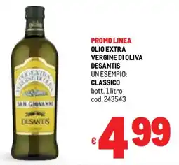 Metro Olio extra vergine di oliva DESANTIS offerta