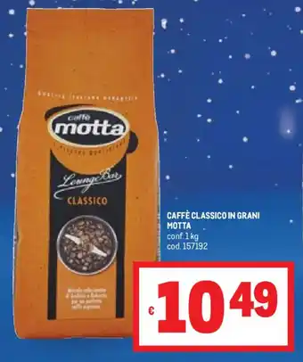 Metro Caffè classico in grani MOTTA offerta