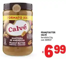 Metro Peanut butter CALVÉ offerta