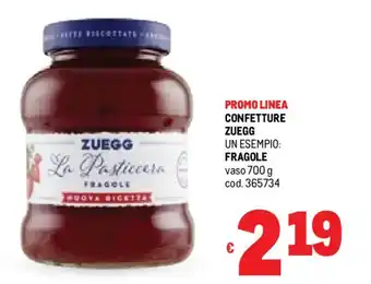 Metro Confetture ZUEGG offerta