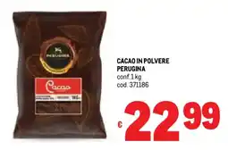 Metro Cacao in polvere PERUGINA offerta