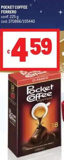 Metro Pocket coffee FERRERO offerta