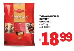 Metro Torroncini morbidi ricoperti CONDORELLI offerta