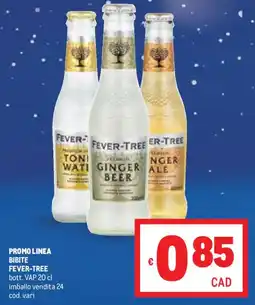 Metro Bibite FEVER-TREE offerta