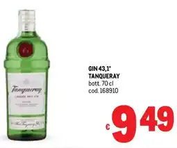 Metro Gin 43,1° TANQUERAY offerta