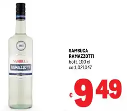 Metro Sambuca RAMAZZOTTI offerta