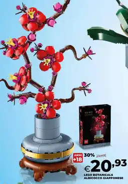 Extracoop Lego botanicals albicocco giapponese offerta