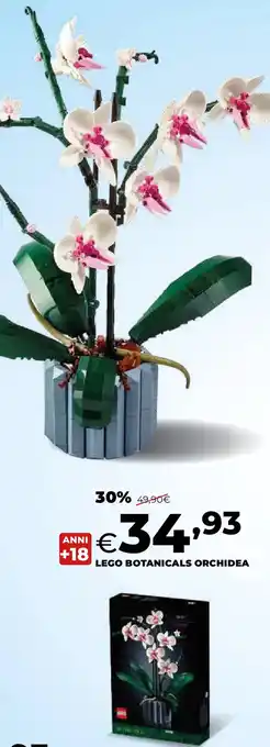 Extracoop Lego botanicals orchidea offerta