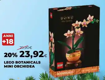 Extracoop Lego botanicals mini orchidea offerta