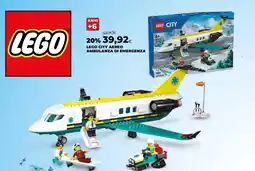 Extracoop Lego city aereo ambulanza di emergenza offerta