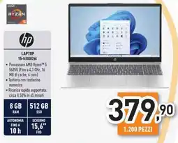 Unieuro hp LAPTOP 15-fc0082nl offerta