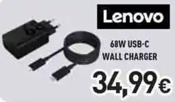 Unieuro Lenovo 68W USB-C WALL CHARGER offerta