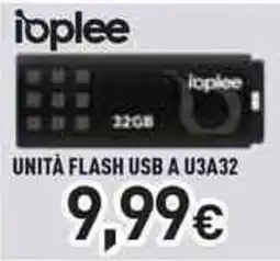 Unieuro ioplee UNITÀ FLASH USB A U3A32 offerta