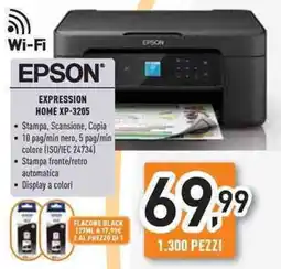 Unieuro EPSON EXPRESSION HOME XP-3205 offerta