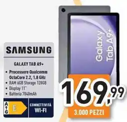 Unieuro SAMSUNG GALAXY TAB A9+ offerta