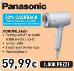 Unieuro Panasonic ASCIUGAPELLI NA7M offerta